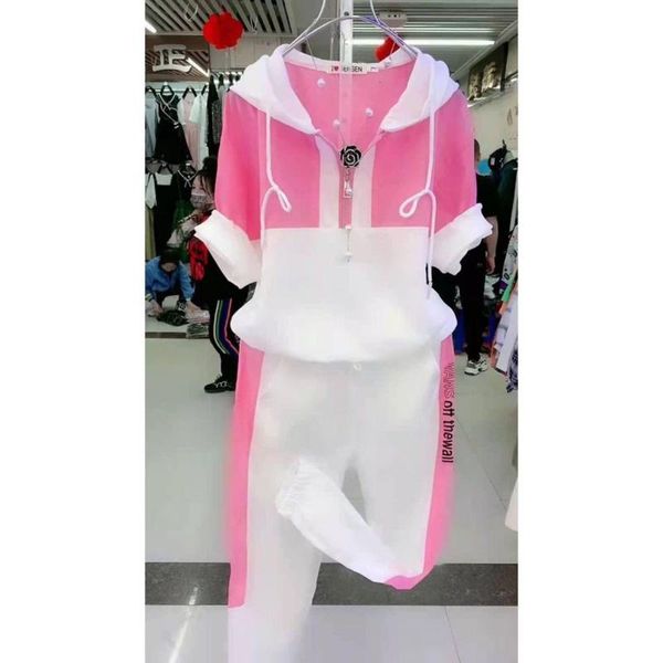 pants 2023 summer new women's tracksuit loose fashion casual short sleeve hooded pants two piece sets sweat suit for women clothes, White
pants 2023 summer new women's tracksuit loose fashion casual short sleeve hooded pants two piece sets sweat suit for women clothes, White