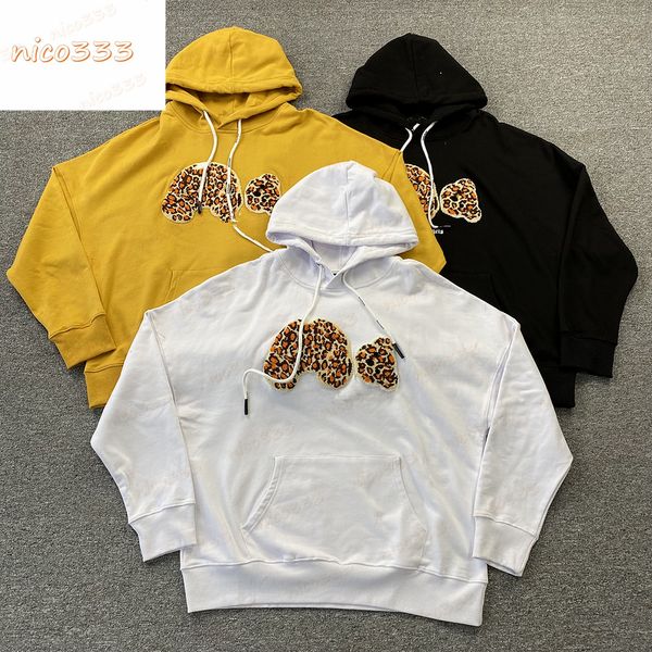 23ss new hoodies leopard print severed bear letter print pattern terry cotton loose versatile multi color street mens women sweatshirt, Black
23ss new hoodies leopard print severed bear letter print pattern terry cotton loose versatile multi color street mens women sweatshirt, Black