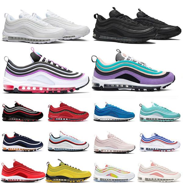 cushion running shoes 97s men women triple black white gold sliver bullet vapores satan jesus bred metallic og mens trainers outdoor sneaker
cushion running shoes 97s men women triple black white gold sliver bullet vapores satan jesus bred metallic og mens trainers outdoor sneaker
