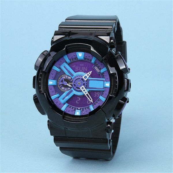 2023 iced out watch 19 colors waterproof men's sports quartz g watch full feature led automatic hand raise light world time oak collect, Slivery;brown
2023 iced out watch 19 colors waterproof men's sports quartz g watch full feature led automatic hand raise light world time oak collect, Slivery;brown