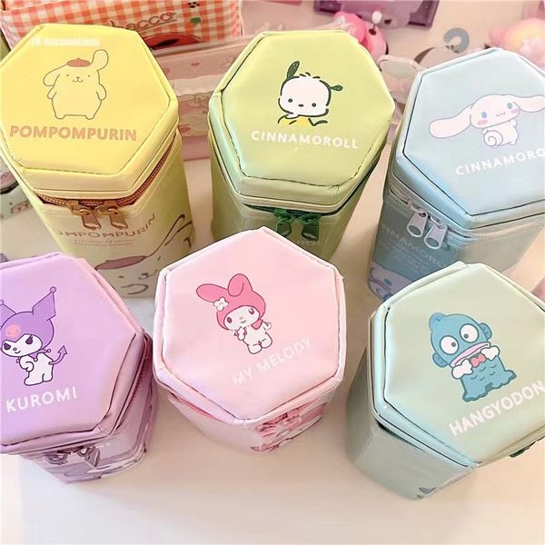 octagonal cartoon pen holder, large capacity, cute pacha dog pencil case, student stationery pen case, korean pu pen case, Blue
octagonal cartoon pen holder, large capacity, cute pacha dog pencil case, student stationery pen case, korean pu pen case, Blue