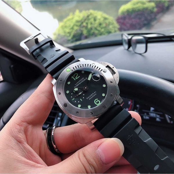 luxury mechanical watch panaral_ swiss automatic mechanical movement sapphire mirror size 47mm imported rubber watchband 0jjx, Slivery;brown
luxury mechanical watch panaral_ swiss automatic mechanical movement sapphire mirror size 47mm imported rubber watchband 0jjx, Slivery;brown