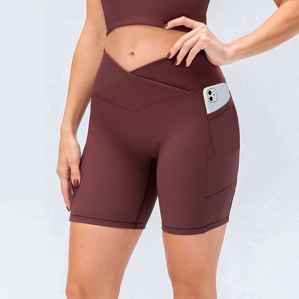 new women's yoga shorts cross waist tight fiess pants pocket high waist hip lifting running shorts 12433
new women's yoga shorts cross waist tight fiess pants pocket high waist hip lifting running shorts 12433