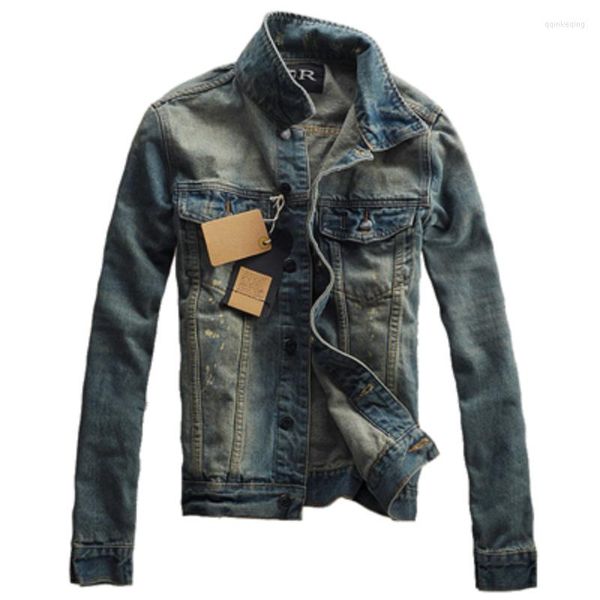 men's jackets autumn winter mens denim jacket trendy fashion ripped jeans outwear male cowboy coats 3xl, Black;brown
men's jackets autumn winter mens denim jacket trendy fashion ripped jeans outwear male cowboy coats 3xl, Black;brown