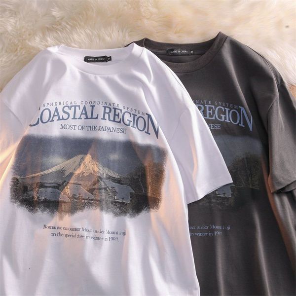 womens tshirt american summer snow mountain scenery tshirts men and women ins vintage senior feeling loose slim fashion half sleeve 230707, White
womens tshirt american summer snow mountain scenery tshirts men and women ins vintage senior feeling loose slim fashion half sleeve 230707, White