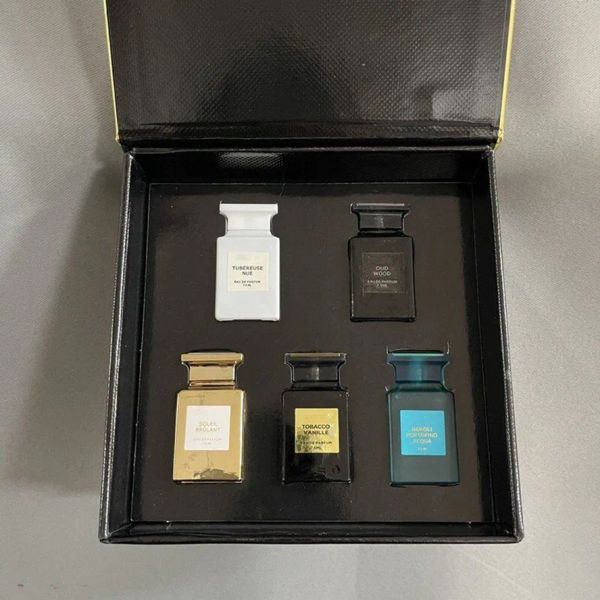 cologne perfume sets gift box for man woman perfume fragrance 4/5 bottles 7.5ml edp oud wood lost cherry rose prick spray parfum designe
cologne perfume sets gift box for man woman perfume fragrance 4/5 bottles 7.5ml edp oud wood lost cherry rose prick spray parfum designe