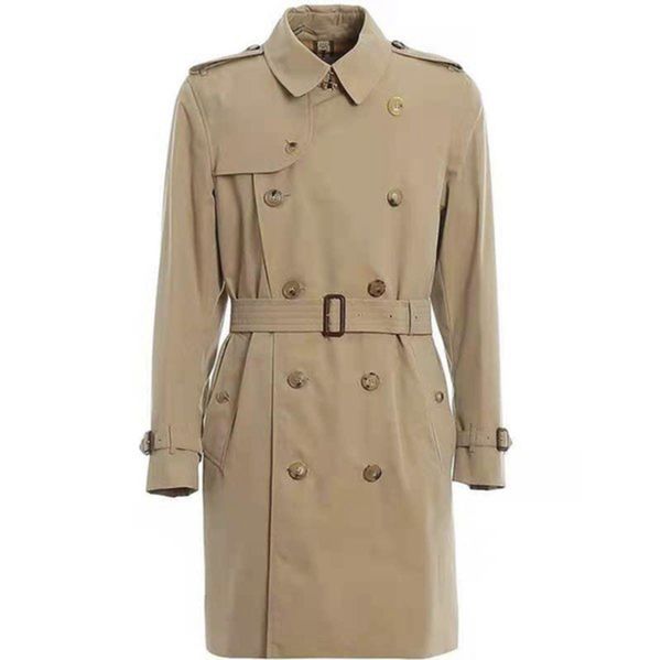 designer men's trench coats windbreaker winter jackets spring and autumn womens men fashion solid color medium length classic couple la, Tan;black
designer men's trench coats windbreaker winter jackets spring and autumn womens men fashion solid color medium length classic couple la, Tan;black