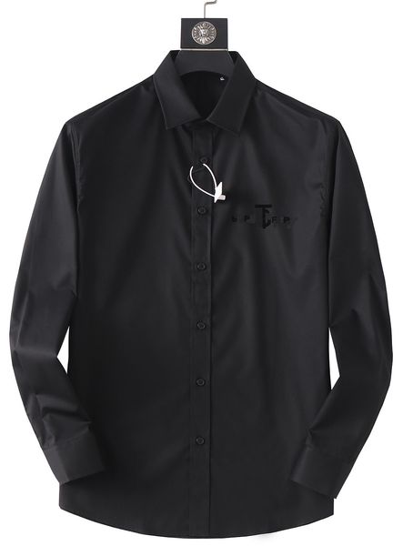 designer men's shirt slim fit formal men's shirt classic casual men's shirt letters long sleeve for men, White;black
designer men's shirt slim fit formal men's shirt classic casual men's shirt letters long sleeve for men, White;black