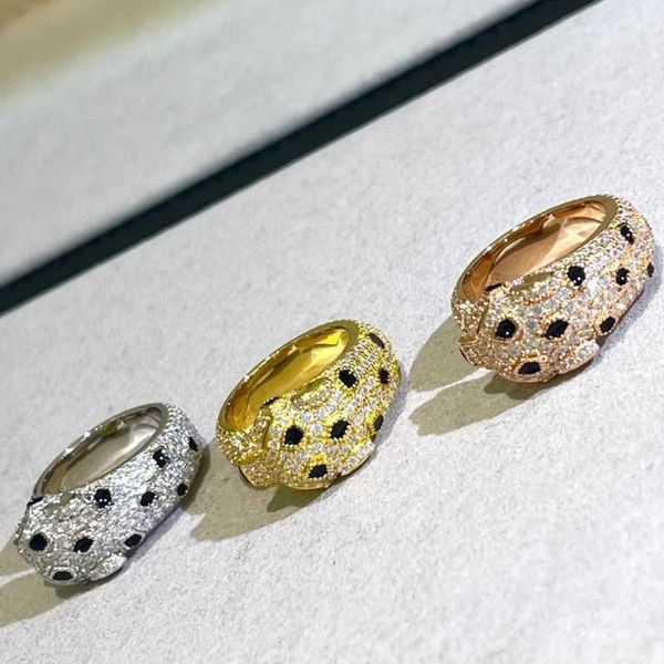 famous brand full diamond spotted leopard head open ring s925 silver 18k thick gold couple for men and women with high precision edition lig
famous brand full diamond spotted leopard head open ring s925 silver 18k thick gold couple for men and women with high precision edition lig