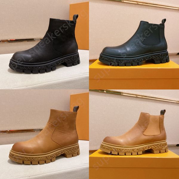 men classics chelsea boots calfskin martin boots luxury high fashion rubber non slip outsole ankle boots original box size 38-45, Black
men classics chelsea boots calfskin martin boots luxury high fashion rubber non slip outsole ankle boots original box size 38-45, Black