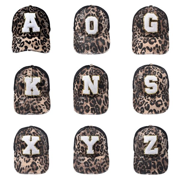 fashion leopard embroidered 26 letters baseball cap men women snapback hip hop hat summer breathable mesh sun hats for women, Blue;gray
fashion leopard embroidered 26 letters baseball cap men women snapback hip hop hat summer breathable mesh sun hats for women, Blue;gray