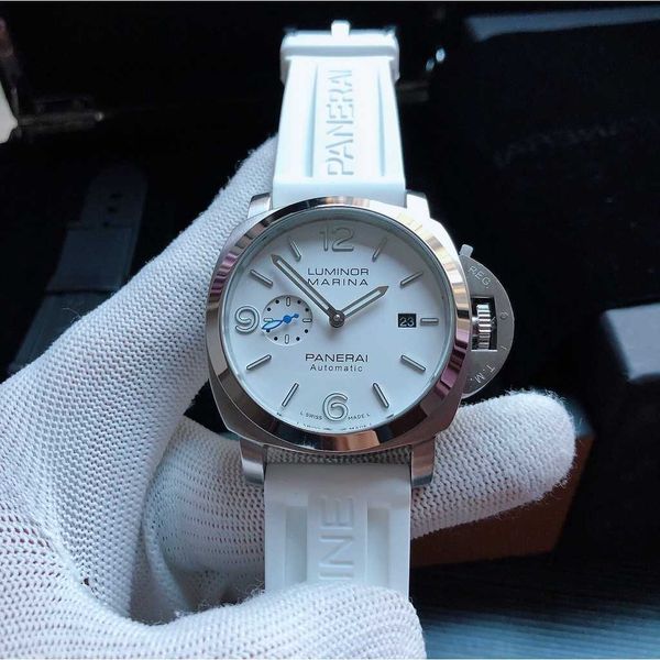 luxury mechanical watch panaral_ swiss mechanical movement sapphire mirror size 47mm imported leather watch strap qyfs, Slivery;brown
luxury mechanical watch panaral_ swiss mechanical movement sapphire mirror size 47mm imported leather watch strap qyfs, Slivery;brown
