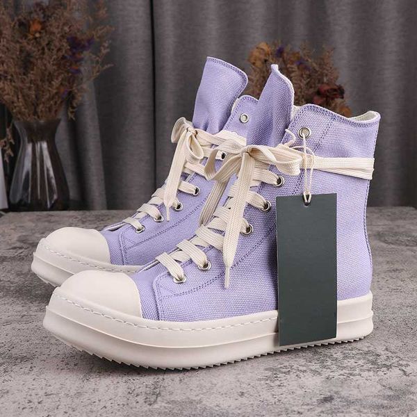 street high man ro rick casual shoes women canvas owens jumbo minimalist sneakers black lace up designer boots with box 35-47
street high man ro rick casual shoes women canvas owens jumbo minimalist sneakers black lace up designer boots with box 35-47