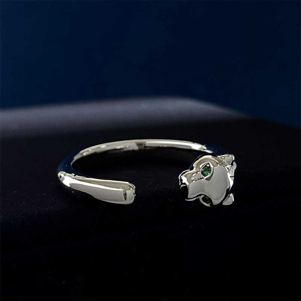 selling funds carti classic fashion smooth leopard head ring with adjustable opening personalized design hip hop jewelry, Silver
selling funds carti classic fashion smooth leopard head ring with adjustable opening personalized design hip hop jewelry, Silver