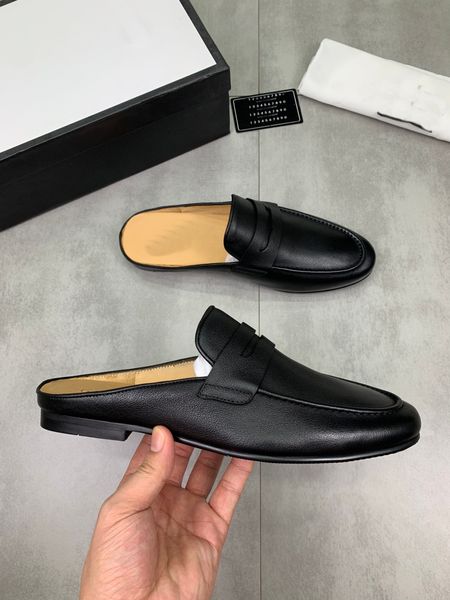 designer mules slippers men loafers genuine leather sandals luxury casual shoes horsebit half drag princetown metal chain shoe cowhide slipp, Black
designer mules slippers men loafers genuine leather sandals luxury casual shoes horsebit half drag princetown metal chain shoe cowhide slipp, Black