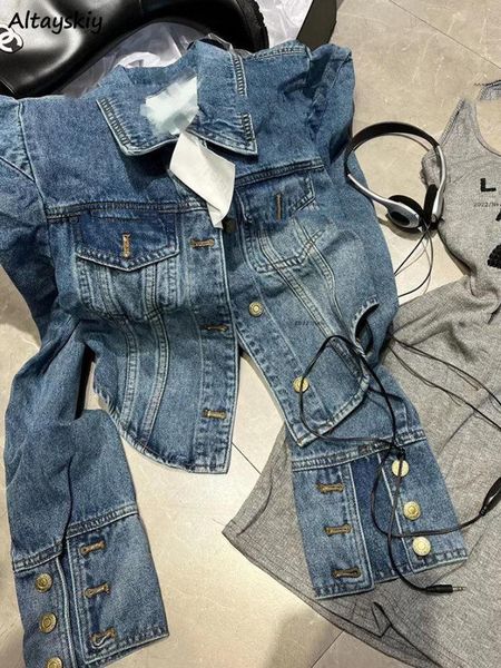 pants american vintage cropped jackets women denim chic design hip hop streetwear young slim outwear long sleeve new spring popular, White
pants american vintage cropped jackets women denim chic design hip hop streetwear young slim outwear long sleeve new spring popular, White