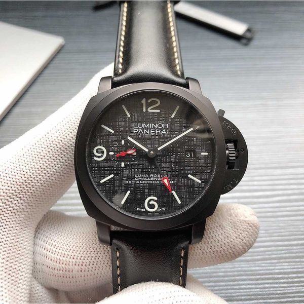luxury mechanical watch panaral_ swiss automatic mechanical movement sapphire mirror size 47mm imported cowhide watchband 0gqg, Slivery;brown
luxury mechanical watch panaral_ swiss automatic mechanical movement sapphire mirror size 47mm imported cowhide watchband 0gqg, Slivery;brown