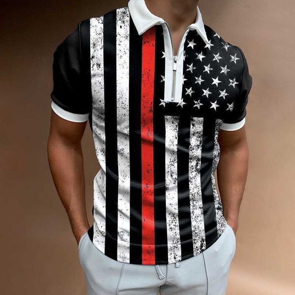 autumn new mens polo shirt casual short sleeve t-shirt 3d print zipper 6pgo, White;black
autumn new mens polo shirt casual short sleeve t-shirt 3d print zipper 6pgo, White;black