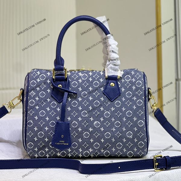 23ss womens luxurys designers speedy nona tote bag denim tricolor flowers pillow shoulder strap crossbody women handbag with original metal
23ss womens luxurys designers speedy nona tote bag denim tricolor flowers pillow shoulder strap crossbody women handbag with original metal