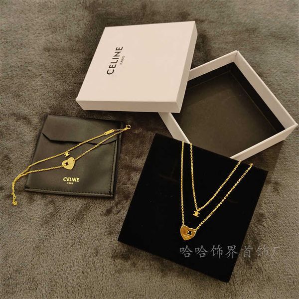 saijialin celi arc de triomphe love double-layer necklace light luxury small design premium gold bracelet women, Silver
saijialin celi arc de triomphe love double-layer necklace light luxury small design premium gold bracelet women, Silver