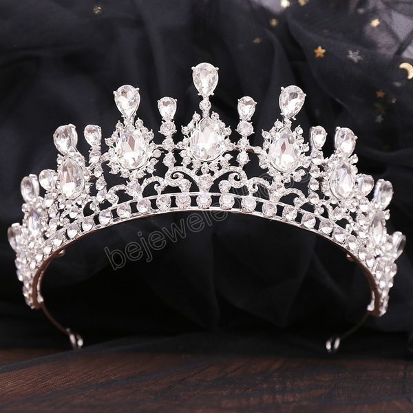 casual shiny rhinestone crown tiaras hypo-allergenic metal glittering crowns for birthday party ceremony hairjewelry, White;golden
casual shiny rhinestone crown tiaras hypo-allergenic metal glittering crowns for birthday party ceremony hairjewelry, White;golden