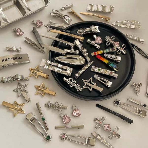 star letter zircon metal hair clip bangs clip dopamine side clip candy color duckbill clip a word clip various hair accessories headdress
star letter zircon metal hair clip bangs clip dopamine side clip candy color duckbill clip a word clip various hair accessories headdress