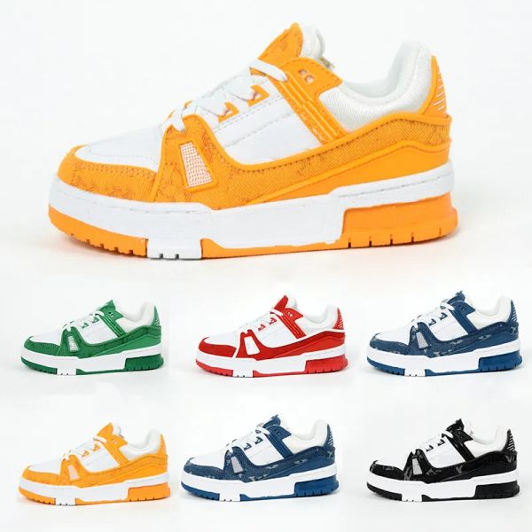 kids designer trainer sneaker luxury toddlers casual shoes vintage denim m0n0gram-embossed grained calf leather soft timeout little children, Black
kids designer trainer sneaker luxury toddlers casual shoes vintage denim m0n0gram-embossed grained calf leather soft timeout little children, Black