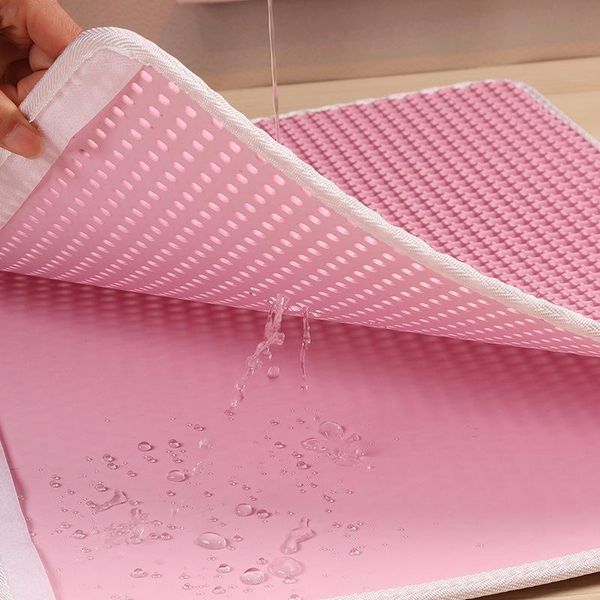 dresses waterproof pet cat litter mat foldable eva doublelayer cats mat bottom nonslip pet litter cat mat layer pet litter catcher mat, Black;gray
dresses waterproof pet cat litter mat foldable eva doublelayer cats mat bottom nonslip pet litter cat mat layer pet litter catcher mat, Black;gray