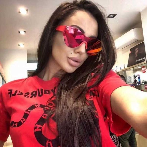 

Fashion top BB sunglasses letter b Home B Paris online Red personalized large frame sunglasses women's versatile fashion sunglasses bb0004s with original box