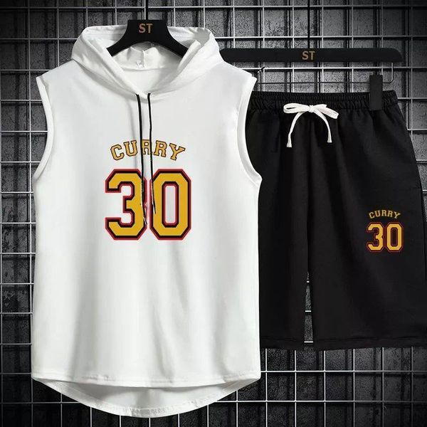 mens tracksuits summer mens hooded vest tshirt sports set sleeveless camisole basketball loose fit fitness 30 230707, Gray
mens tracksuits summer mens hooded vest tshirt sports set sleeveless camisole basketball loose fit fitness 30 230707, Gray