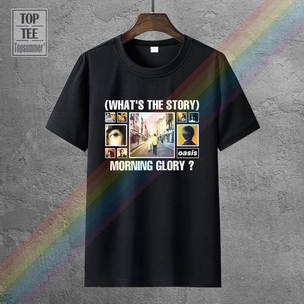 pants 100% cotton t shirts brand clothing tees new oasis what's the story morning glory men's t shirt, Black
pants 100% cotton t shirts brand clothing tees new oasis what's the story morning glory men's t shirt, Black