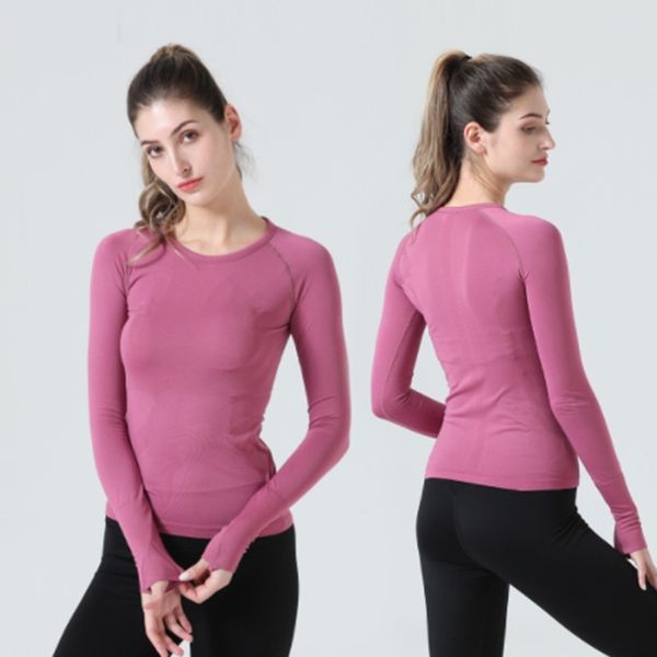 lu-001 women's long sleeve workout fitness t-shirt gym outfit lu sportswear sports clothing quick dry tee shirt yoga clothes
lu-001 women's long sleeve workout fitness t-shirt gym outfit lu sportswear sports clothing quick dry tee shirt yoga clothes