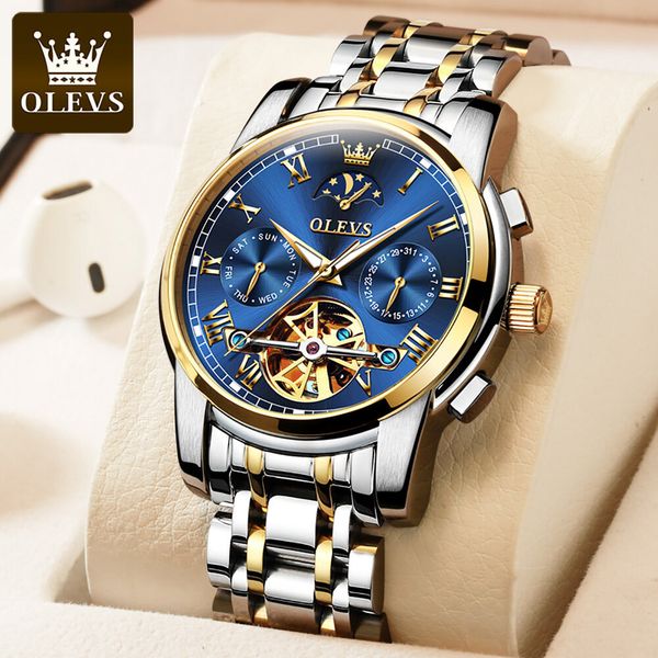 fashion luxury mens watch mechanical automatic movement moon phase brand designer wristwatches stainless steel band watches hollow mechanica, Slivery;golden
fashion luxury mens watch mechanical automatic movement moon phase brand designer wristwatches stainless steel band watches hollow mechanica, Slivery;golden