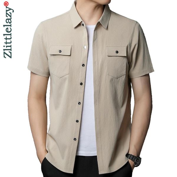 pants 2022 designer mens shirts for men clothing wearable two pocket fashion short sleeve shirt dress casual clothes jersey 131, White 
pants 2022 designer mens shirts for men clothing wearable two pocket fashion short sleeve shirt dress casual clothes jersey 131, White