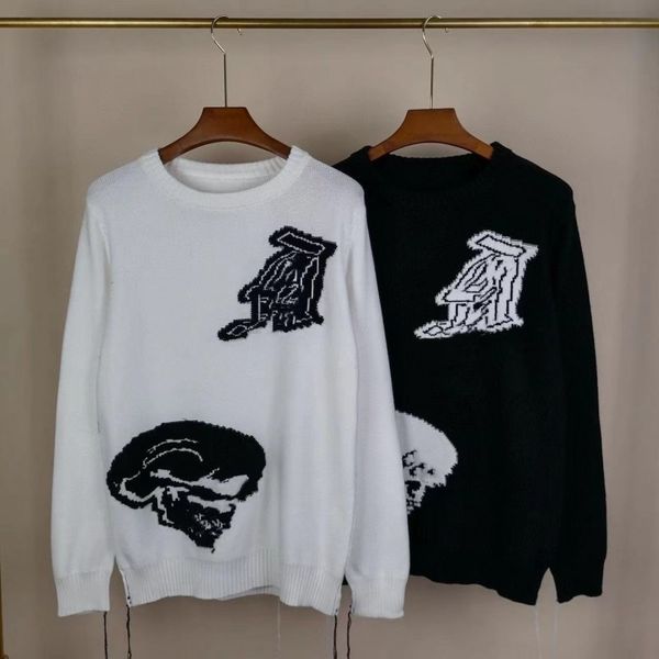 jjumper sweater for women men new quen pattern letter jacquard pullover looses black white green long sleeve shirts size s xxl designer shir, White;black
jjumper sweater for women men new quen pattern letter jacquard pullover looses black white green long sleeve shirts size s xxl designer shir, White;black