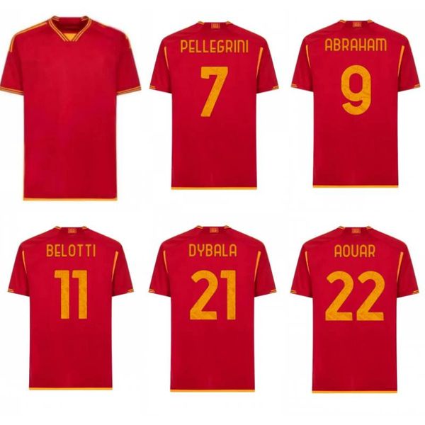 2023/24 dybala romas soccer jerseys 2024 pellegrini abraham belotti shirts mens aouar wijnaldum el shaarawy kids kit football uniforms, Black;yellow
2023/24 dybala romas soccer jerseys 2024 pellegrini abraham belotti shirts mens aouar wijnaldum el shaarawy kids kit football uniforms, Black;yellow