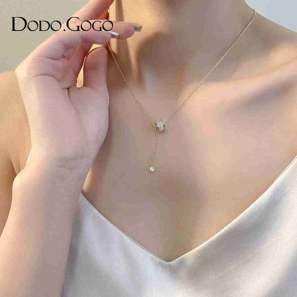 dodogogo membership benefits light luxury niche necklaces women's new trendy small waist high-end accessories, Silver
dodogogo membership benefits light luxury niche necklaces women's new trendy small waist high-end accessories, Silver