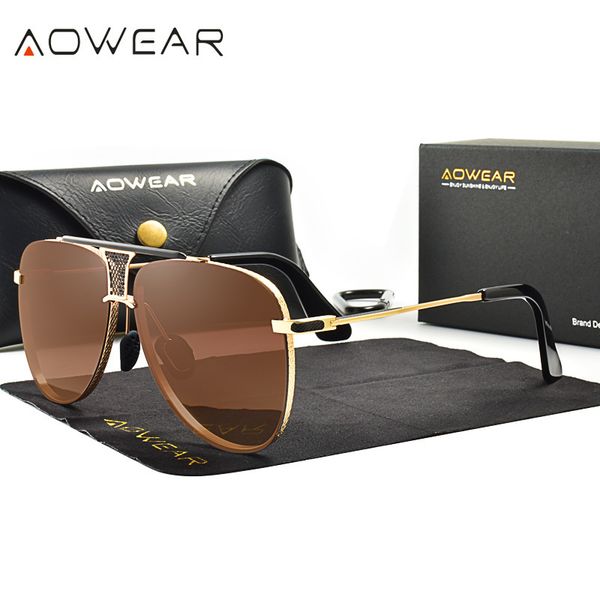 sunglasses aowear luxury designer gradient men polarized retro oversized glasses male trending antiglare goggles eyeglasses 230707, White;black
sunglasses aowear luxury designer gradient men polarized retro oversized glasses male trending antiglare goggles eyeglasses 230707, White;black