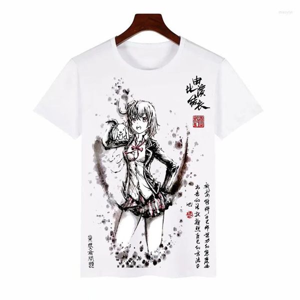 men's t shirts anime my youth romantic comedy is wrong as i expected t-shirt hikigaya hachiman cosplay costume fashion shirt tees, Black
men's t shirts anime my youth romantic comedy is wrong as i expected t-shirt hikigaya hachiman cosplay costume fashion shirt tees, Black