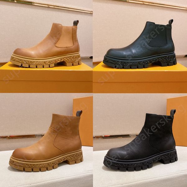 new men classics calfskin martin boots chelsea boots luxury high fashion rubber non slip outsole ankle boots original box size 38-45, Black
new men classics calfskin martin boots chelsea boots luxury high fashion rubber non slip outsole ankle boots original box size 38-45, Black