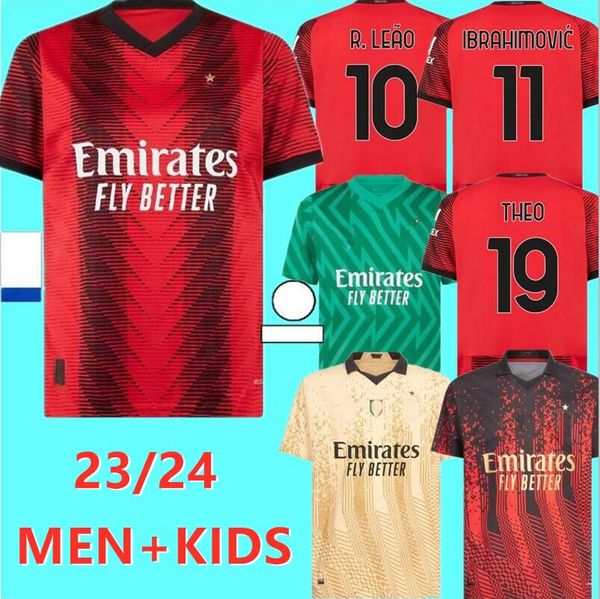 ibrahimovic 23 24 koche soccer jerseys ac milans giroud de ketelaere r. leao tonali theo football shirt special fourth 4th men kids kit unif, Black;yellow
ibrahimovic 23 24 koche soccer jerseys ac milans giroud de ketelaere r. leao tonali theo football shirt special fourth 4th men kids kit unif, Black;yellow