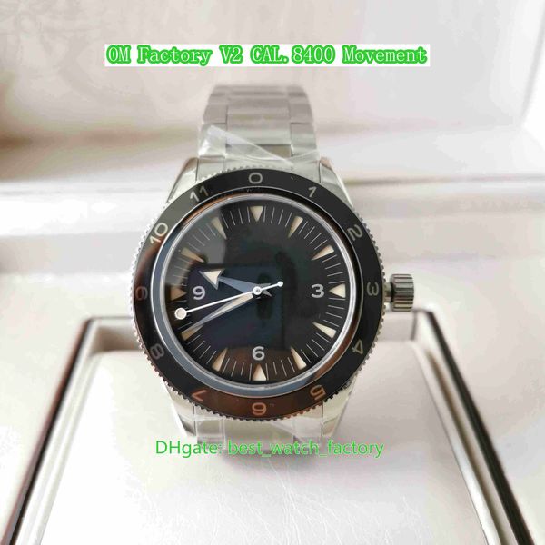 om factory mens watch super quality 41mm james bond spectre 007 ceramic bezel sapphire glass automatic watches cal.8400 movement mechanical, Slivery;brown
om factory mens watch super quality 41mm james bond spectre 007 ceramic bezel sapphire glass automatic watches cal.8400 movement mechanical, Slivery;brown