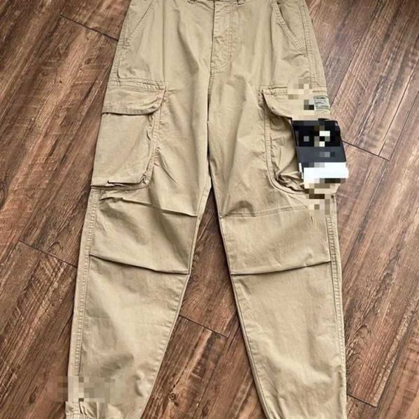 ston men women designer track compass pants casual cargo multi-pocket harem hip hop stretch european sizesho02, Black