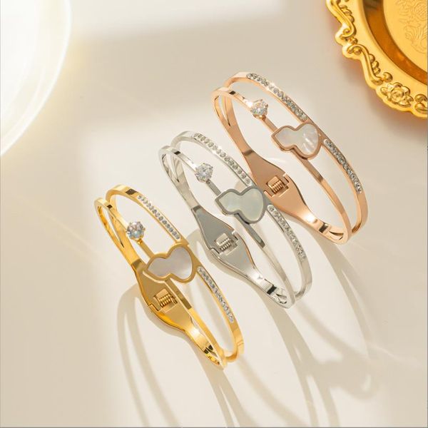 tennis fashion lucky gourd beimu bracelet women's 18k gold plated light luxury bracelet, Golden;silver
tennis fashion lucky gourd beimu bracelet women's 18k gold plated light luxury bracelet, Golden;silver