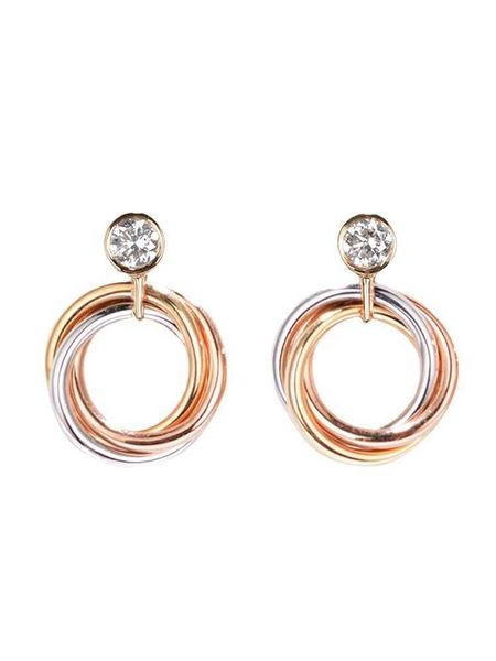 eller seiko high edition silver s925 carti single diamond three ring tri color earrings 18k rose gold for women r61e, Golden;silver
eller seiko high edition silver s925 carti single diamond three ring tri color earrings 18k rose gold for women r61e, Golden;silver