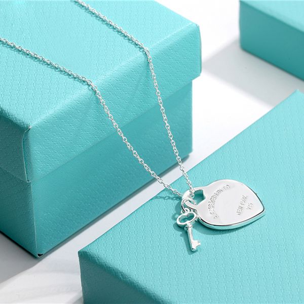 designer jewelry heart key pendant necklace womens love tag nacklaces men original 925 silver love necklaces exquisit luxury brand logo gift
designer jewelry heart key pendant necklace womens love tag nacklaces men original 925 silver love necklaces exquisit luxury brand logo gift