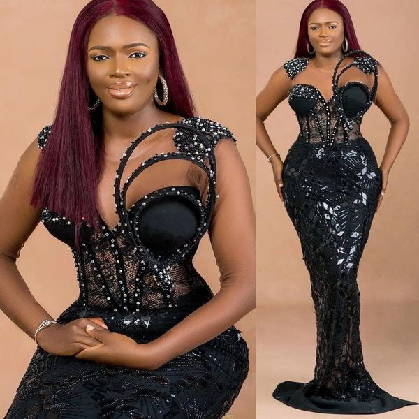 2023 aso ebi black mermaid prom dress lace crystals evening formal party second reception birthday engagement gowns dresses robe de soiree z
2023 aso ebi black mermaid prom dress lace crystals evening formal party second reception birthday engagement gowns dresses robe de soiree z