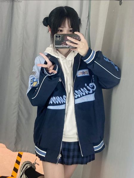 dresses sanrios cinnamorolls biker racer jacket y2k kawaii oversize sweatshirt japanese fashion bomber jacket women cute varsity jacket, Black
dresses sanrios cinnamorolls biker racer jacket y2k kawaii oversize sweatshirt japanese fashion bomber jacket women cute varsity jacket, Black