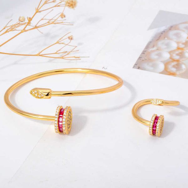 high version pop carti iron nail black green red royal blue water diamond plating bracelet ring 9b7p, Silver
high version pop carti iron nail black green red royal blue water diamond plating bracelet ring 9b7p, Silver