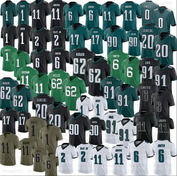 jalen hurts aj brown dawkins brandon graham eagle football jersey dandre swift jason kelce devonta smith fletcher cox darius slay jr nakobe, Black;red
jalen hurts aj brown dawkins brandon graham eagle football jersey dandre swift jason kelce devonta smith fletcher cox darius slay jr nakobe, Black;red